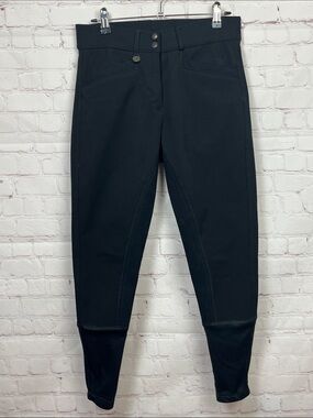 Ovation Slim Secret Black Full Seat Breeches Size 28R